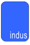 Indus metal logo